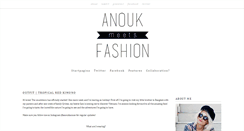 Desktop Screenshot of anoukmeetsfashion.com